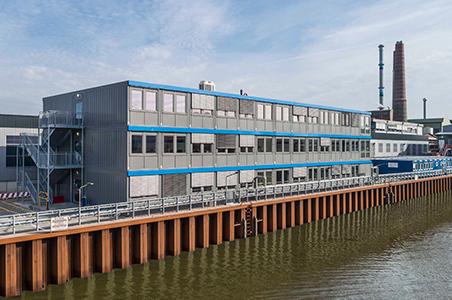 Containerbauweise Büro