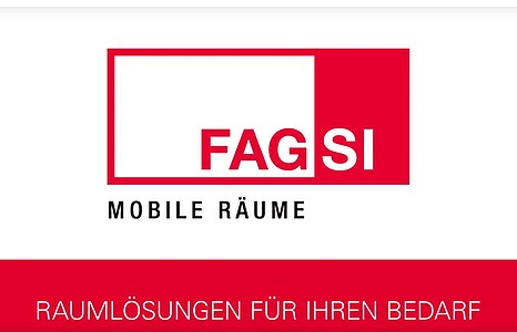 FAGSI Vertriebs- und Vermietungs-GmbH für temporäre Raumsysteme.